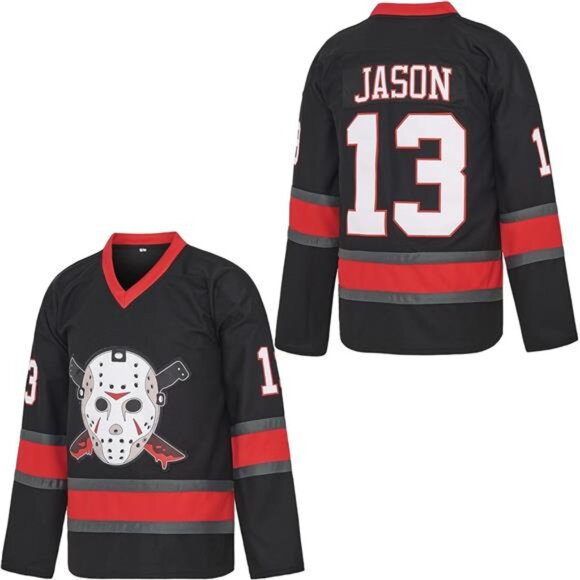 Other - Men's Voorhees 13 Jason Friday Movie Ice Hockey Jersey Halloween Stitched